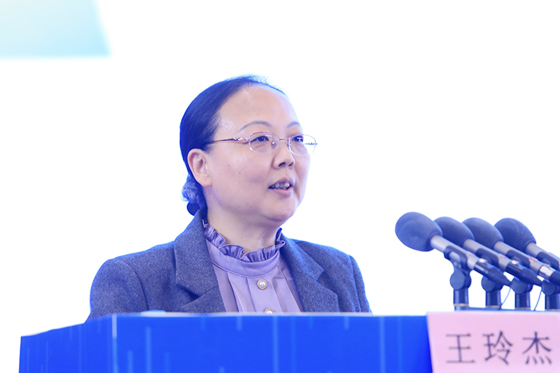 河南省社会科学院党委委员、副院长王玲杰作主题演讲